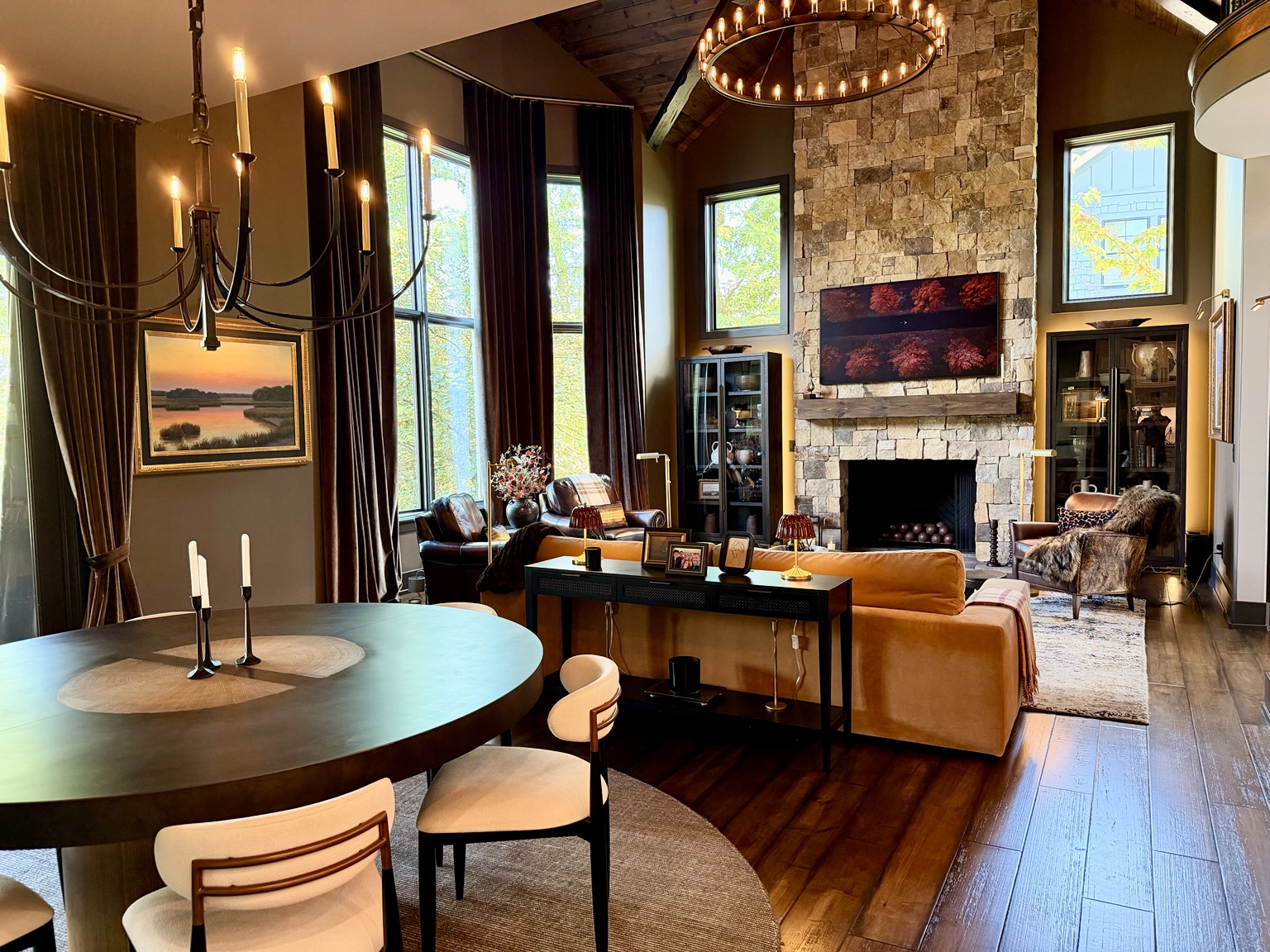 Dining and great room after photo 2